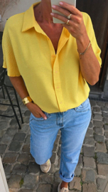 MIA short-sleeved shirt yellow