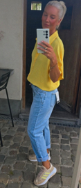 MIA short-sleeved shirt yellow