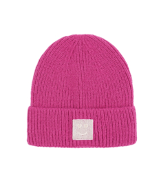 SMILEY beanie fuschia