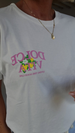 DOLCE VITA cotton T-shirt white
