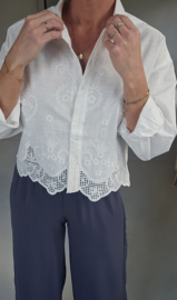 JASMIJN cotton linen shirt
