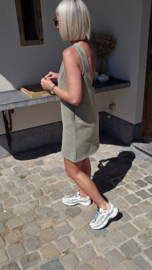 THE PERFECT JEANS 2 sleeveless dress khaki