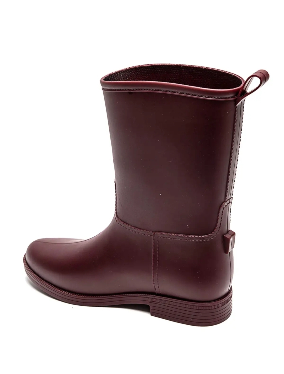 RAIN BOOTS burgundy