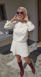 FENNA knit set ecru