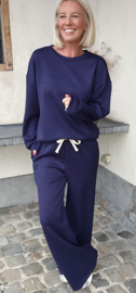 MAYBRITT 2 jogger set navy