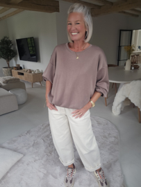 LENI sweatshirt taupe