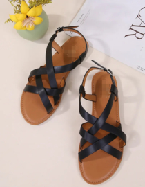 LIA sandals black big size