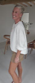 APERO  sweatshirt white