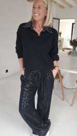 CAMILLA shirt knit black