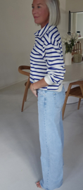 MARIANDE wide leg jeans light blue tall line