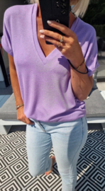 INA viscose tee lilac