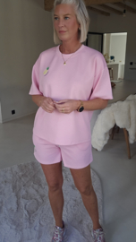 PINEAPPLE summer sweat set pink