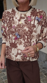 JUNGLE sweatshirt brown