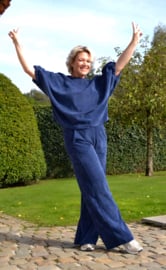 DOMI velours set navy