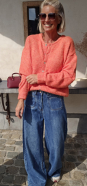 LIESJE cardigan deep peach