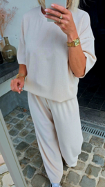 BUYorCRY comfy set beige