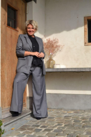 AMY suit pants grey curvy line