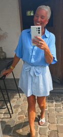 MIA short-sleeved shirt blue