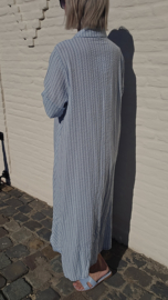 CELESTE maxi dress soft blue curve