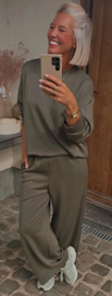 MAYBRITT jogger set khaki