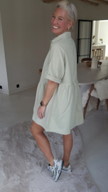 JULIA shirt dress mint