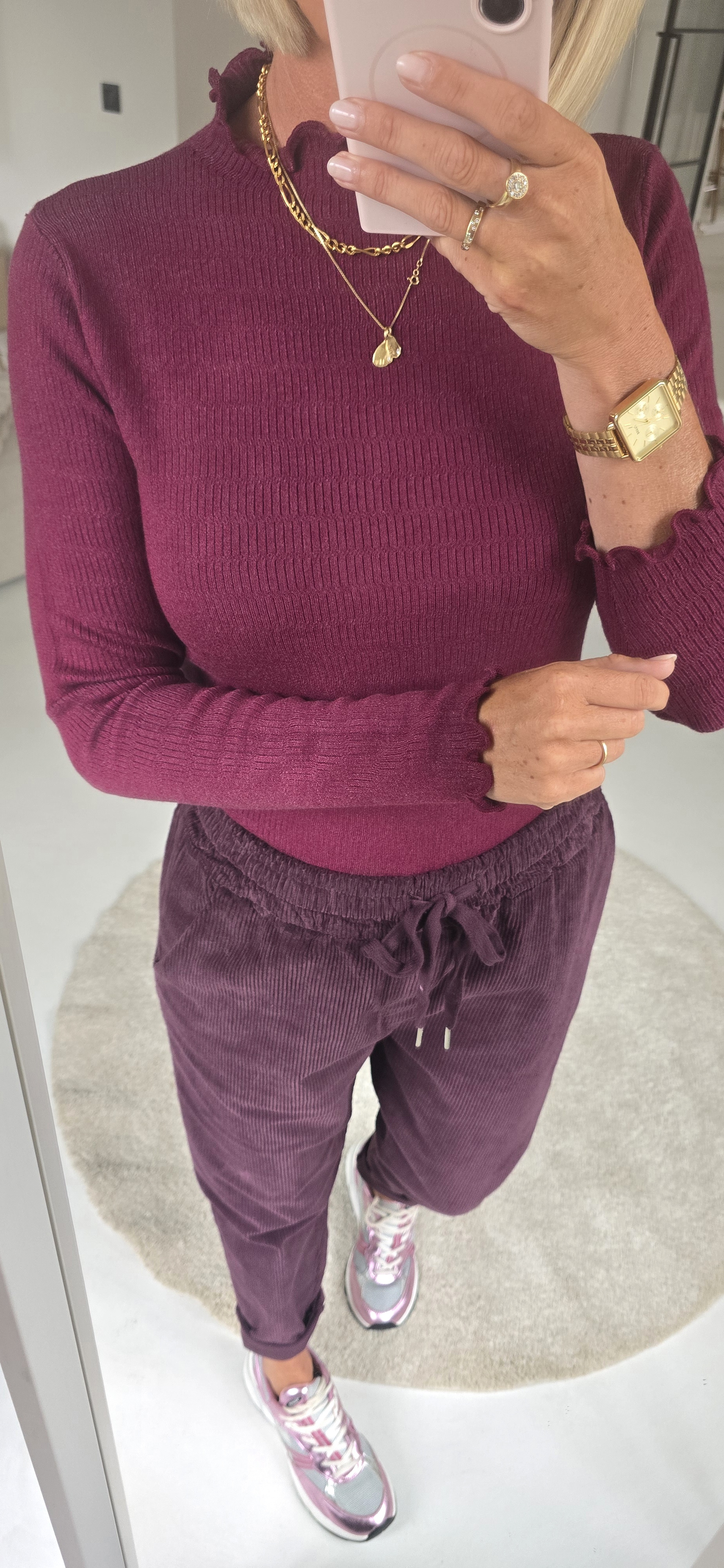 SOFTIE softest longsleeve aubergine
