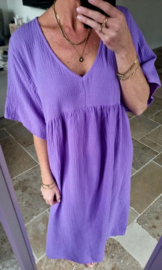 RIMINI maxi tetra dress violet