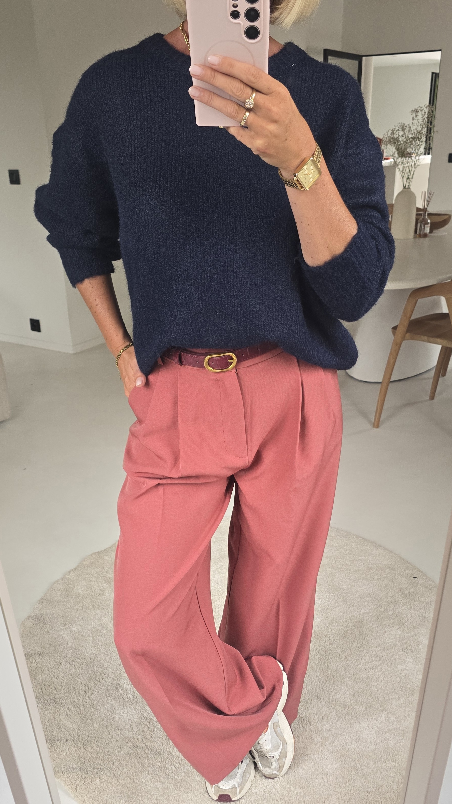 BEZIERS soft knit navy