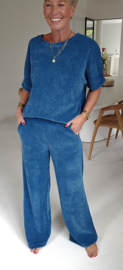 MANDI velvet set petrol