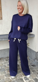 MAYBRITT 2 jogger set navy