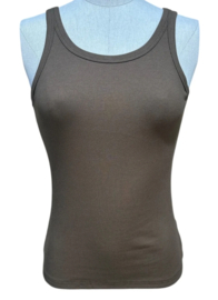 BASIC cotton top khaki