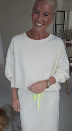 ELIE sweatshirt set vanilla