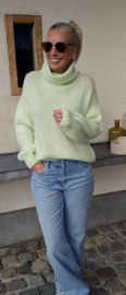 CHARLINE turleneck knit soft mint