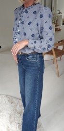 TALIA wide leg jeans dark blue