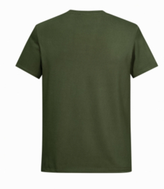 BASIC cotton tee khaki