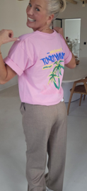 HONOLULU cotton T-shirt pink