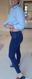 LARA slim jeans dark blue