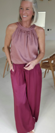INES satin top soft terra