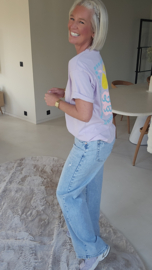 LA DOLCE VITA LEMON tee lilac