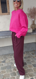 BEZIERS soft knit fuschia