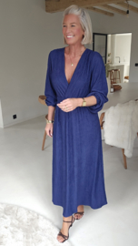 ÉLAN SOIRÉE maxi dress navy