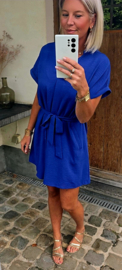 MIA basic dress kobalt blue