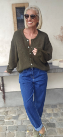 LIESJE cardigan khaki