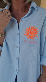 LE SOLEIL tetra shirt blue