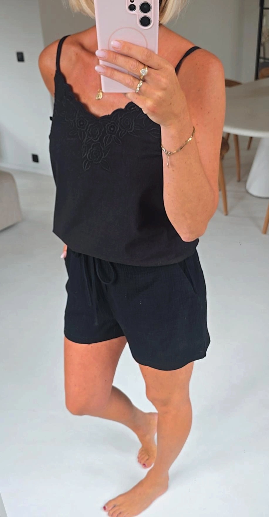 SPAIN cotton set black