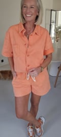 KAE jeans shirt peach