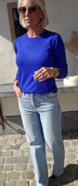 BASIC knit kobalt blue