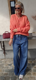 LIESJE cardigan deep peach