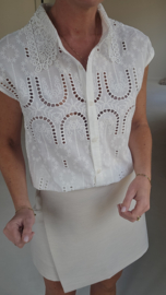 ANNIKA skort soft mêlee beige