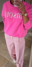 BISOUS sweatshirt pink